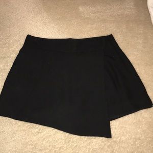 Black Envelope Skirt